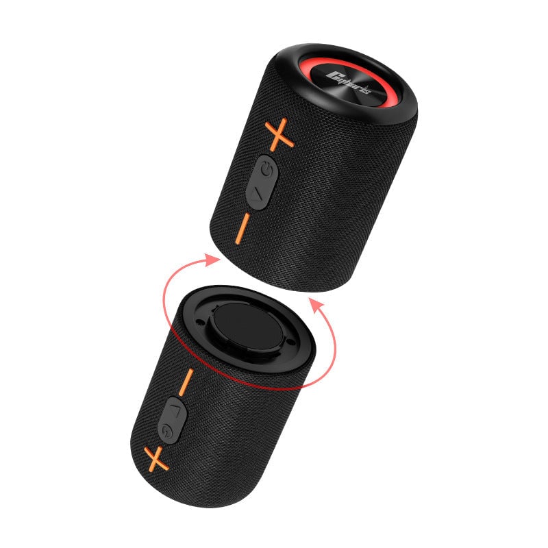 Splittet Bluetooth-Høyttaler – Blendende Fargerik Subwoofer