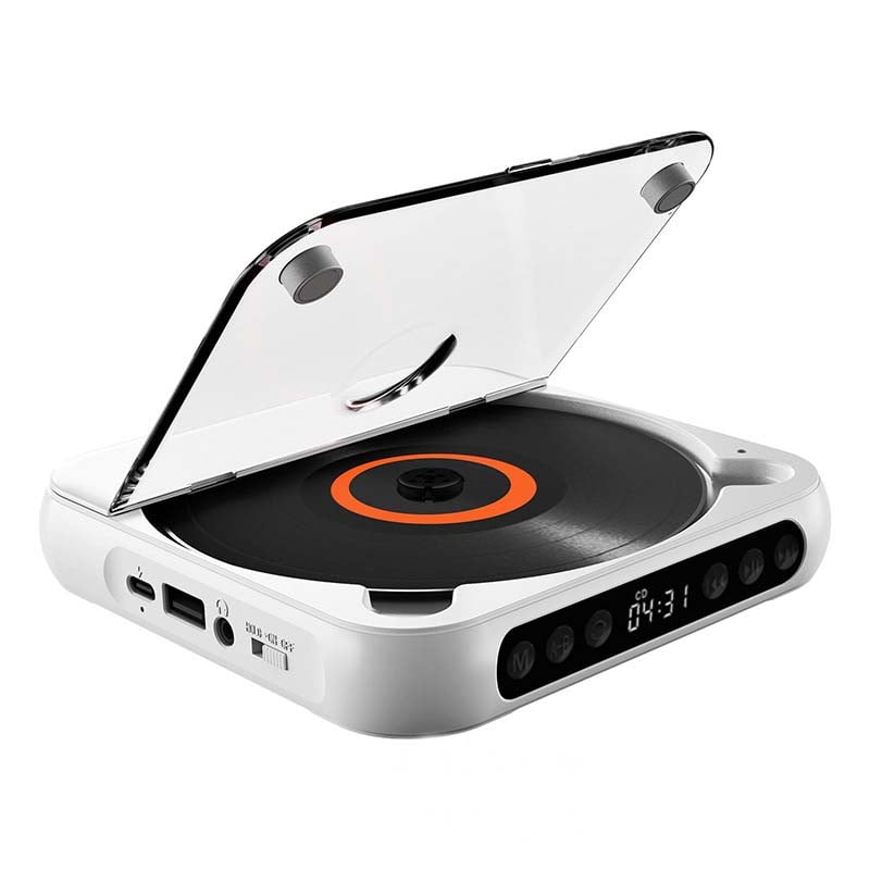 Bærbar Bluetooth-kompatibel CD-spiller