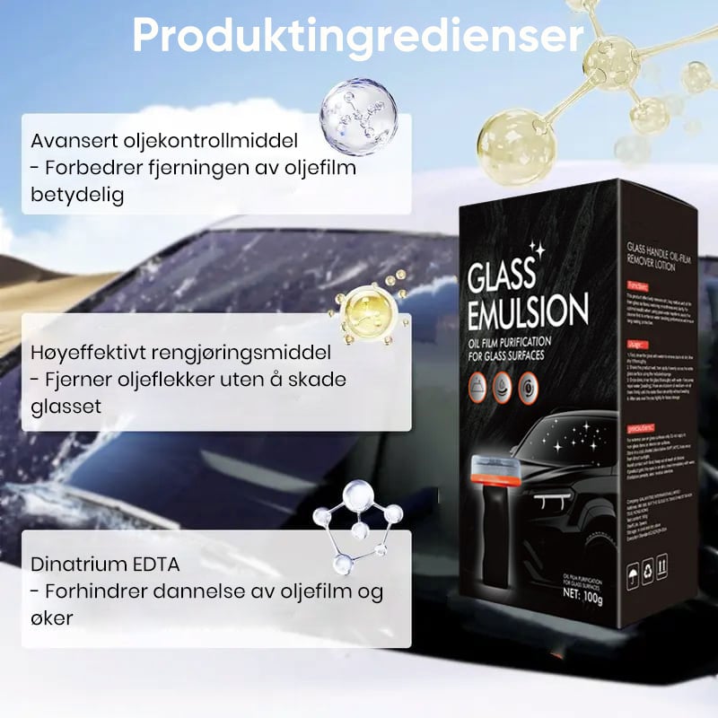 Rengjøringsbørste for Glassfilm