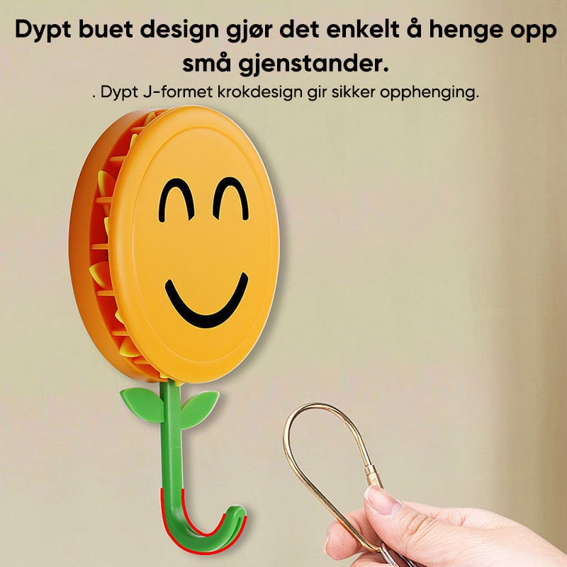 Selvklebende Solsikkekrok