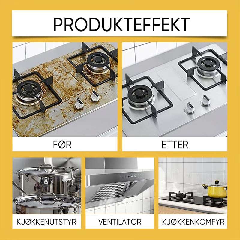 Avfettingsspray for Kjøkken