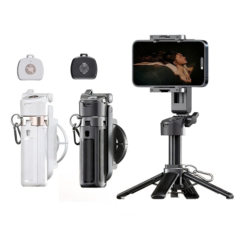 Bærbart Multifunksjonelt Magnetisk Selfie-Stang Stativ