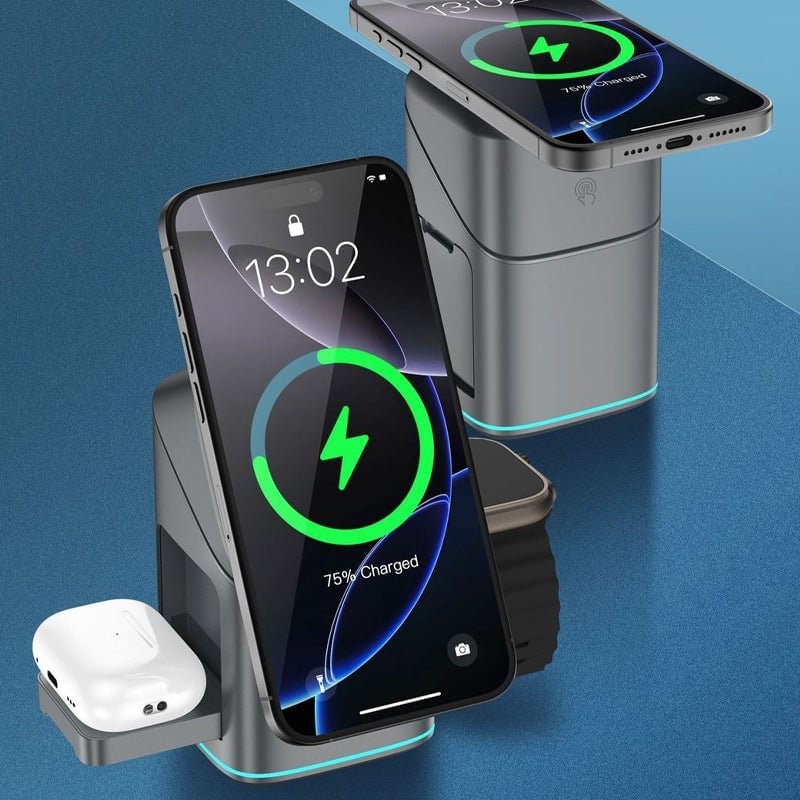 Aless™  3-in-1 Wireless Fast Charging Charger