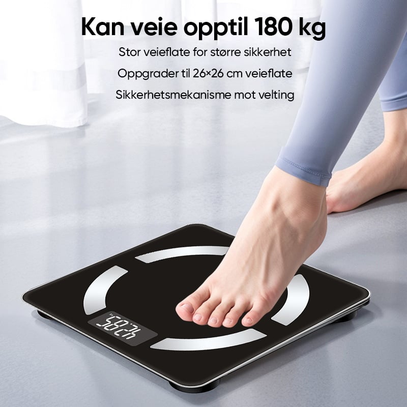 Bluetooth Smart Kroppsfettvekt