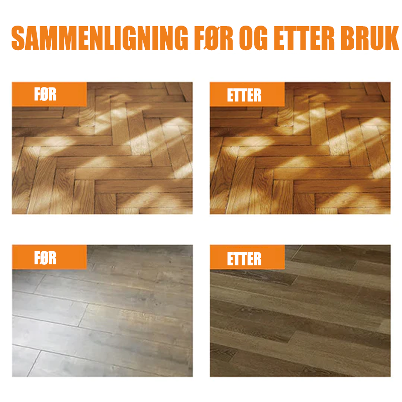 Kraftig dekontaminerende gulvrengjøringsmiddel
