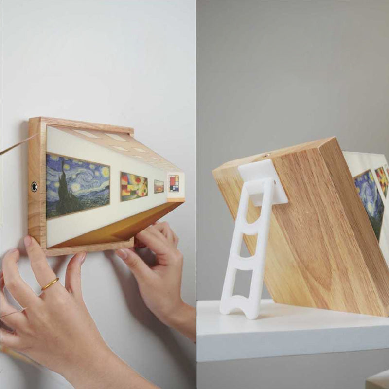 3D Nattlampe med Nakenøye-effekt
