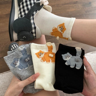 Søte Katterumpe Sokker