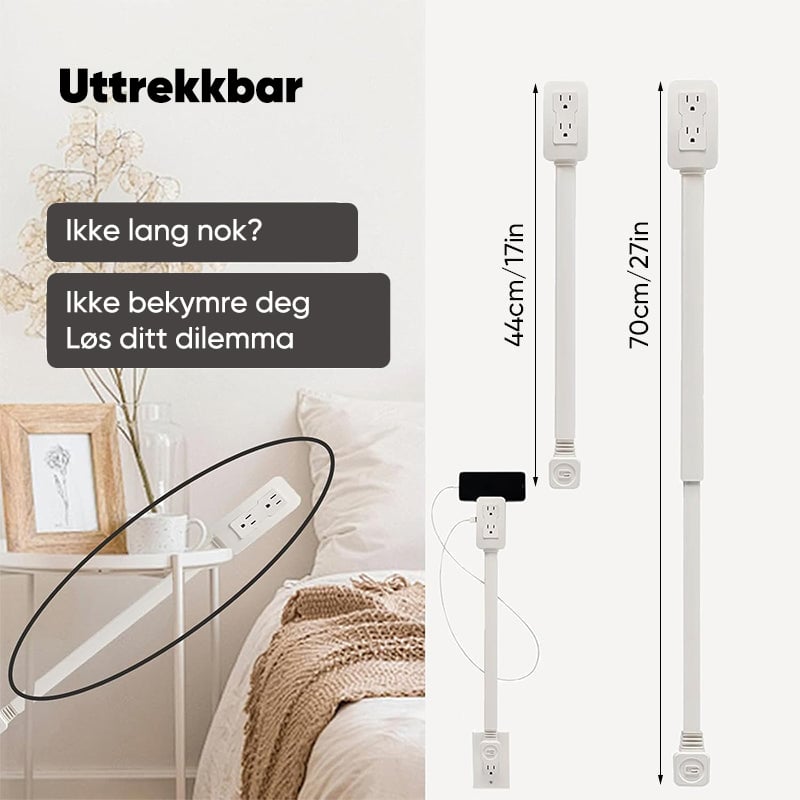 Sale20 - Forlenger for stikkontakt