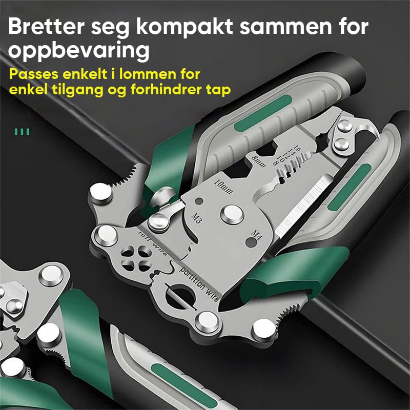 Sakerplus Multifunksjonelt Elektriker's Tangsett