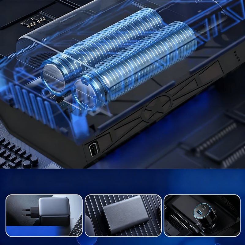 Kraftig Bærbar Turbo Støvrenser