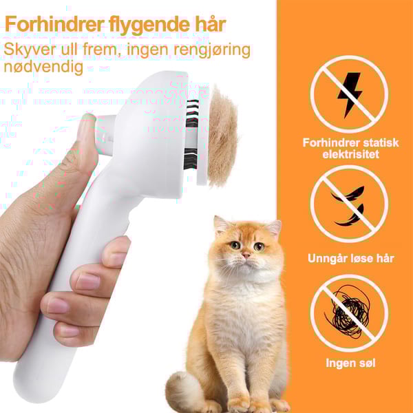 Sunnook 3-i-1 Spray Kattbørste