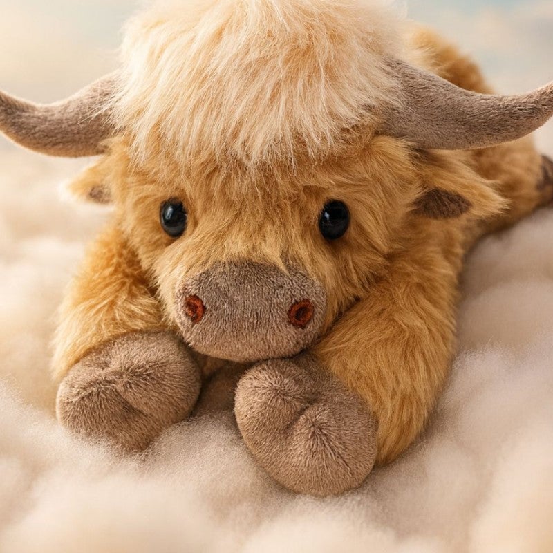 Nye Søte Høylandsku Plysjleker