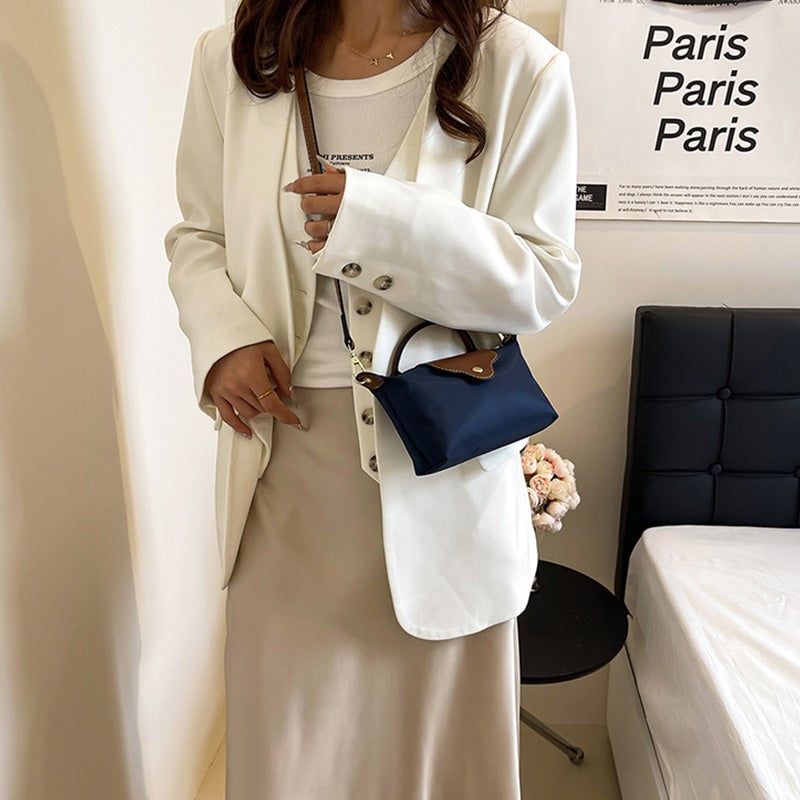Kvinners mote Colorblock Mini Crossbody Bag
