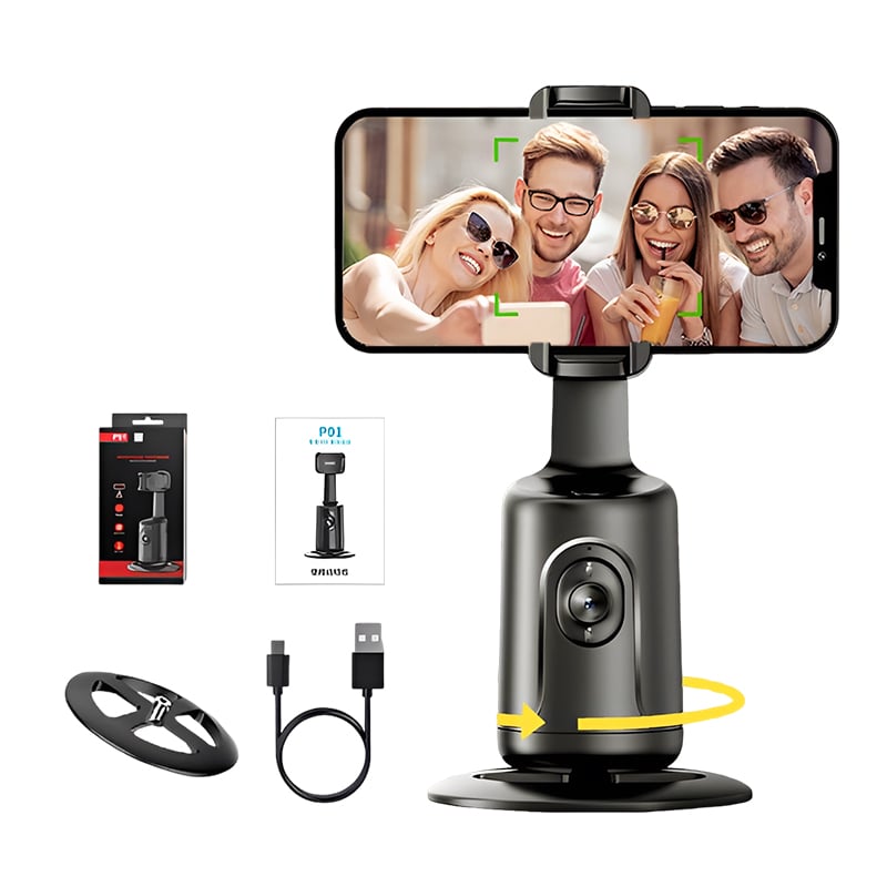 AI-Drevet Helautomatisk Sporings Telefongimbal