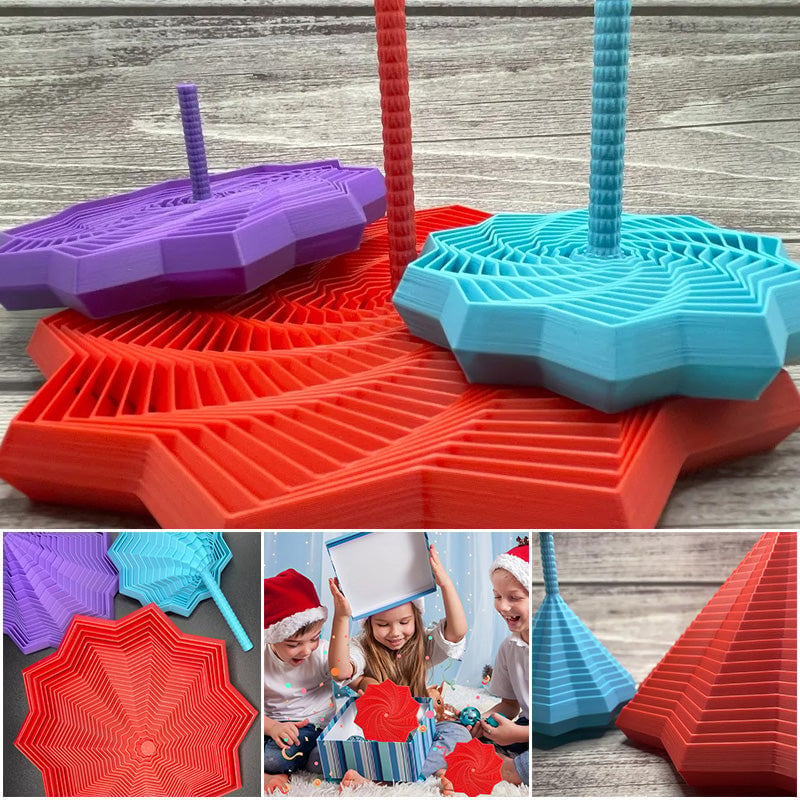 3D-printet Håndholdt Stjerne Sensorisk Fidget-Leke