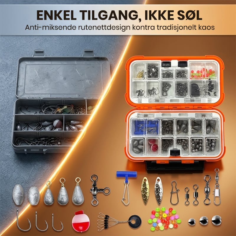 Fiskelokk Kroker Synkere Taklesett