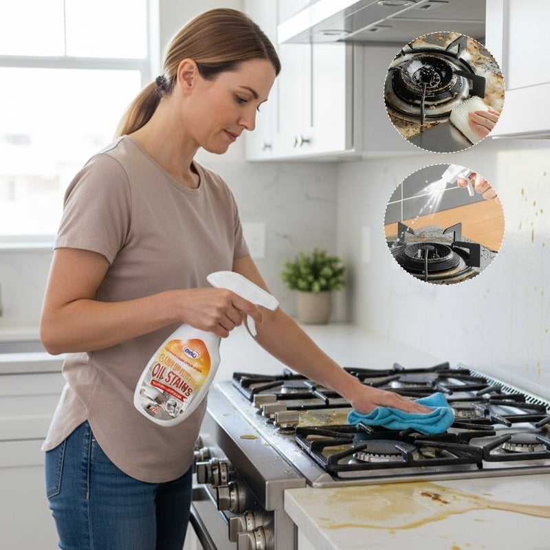 Kraftig Kjøkken-Avfettings Skumrenser