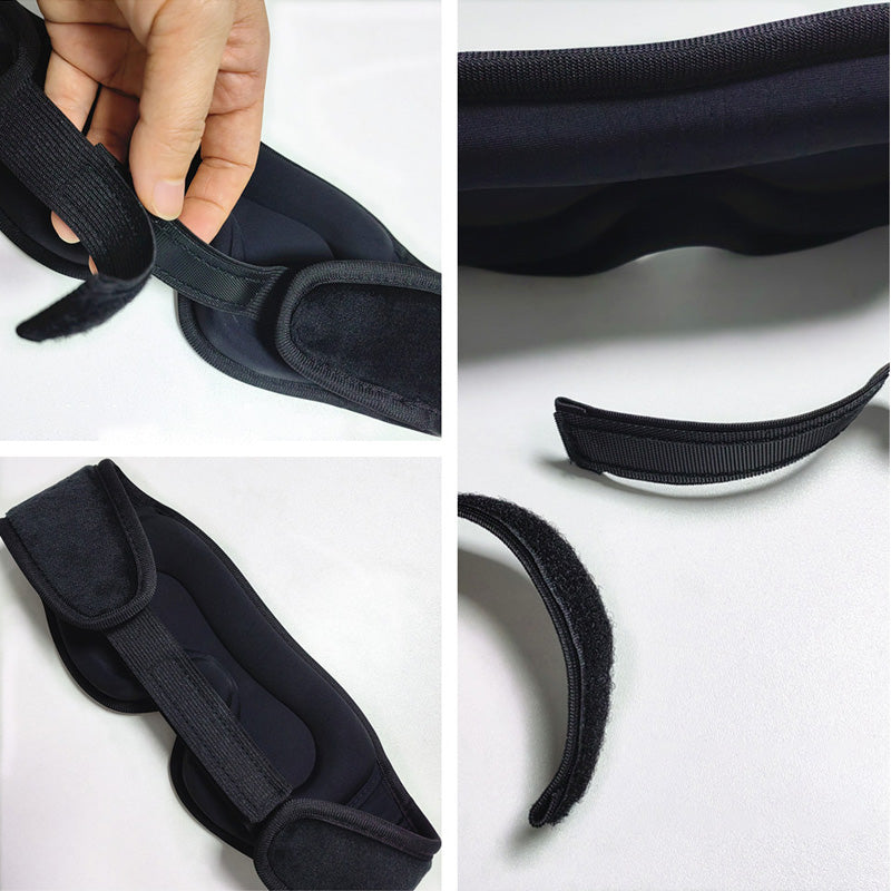 Bluetooth musikk-sovemaske