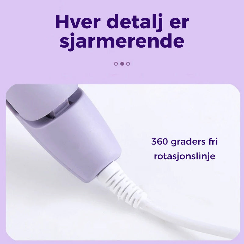 Romantisk fransk egg krølltang