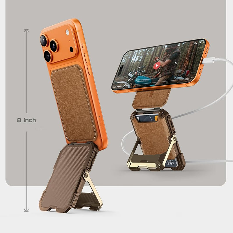 Magnetic Wallet with Stand