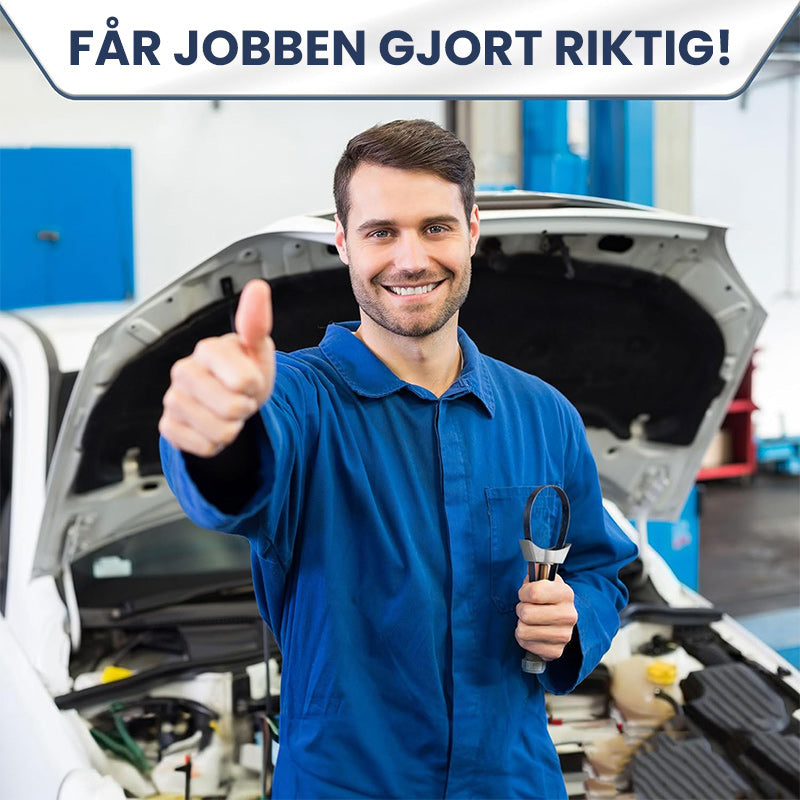 Diameterjusterbart biloljefilter fjerning stroppnøkkelverktøy
