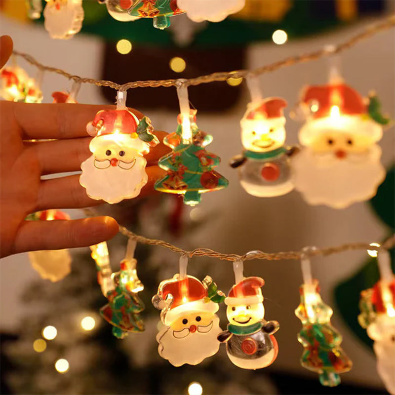 Juledekorasjonslysslynge