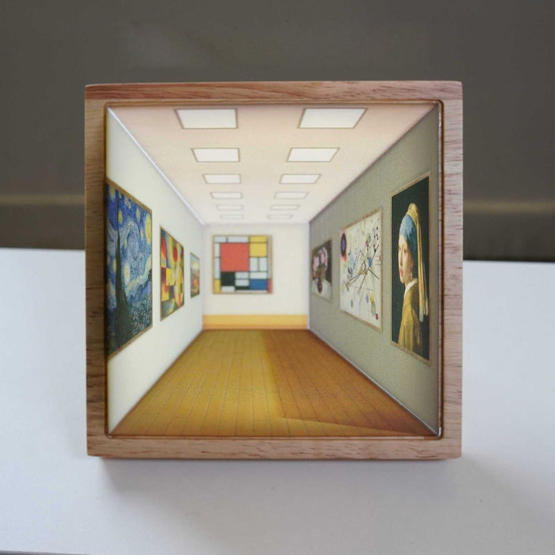 3D Nattlampe med Nakenøye-effekt