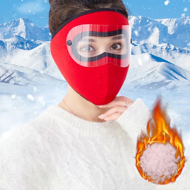 Vinter Vindtett Ansiktsmaske