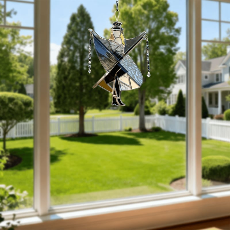 Håndlaget Spinner i Farget Glass