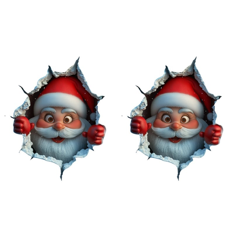 Julenissens Veggklistremerkesett