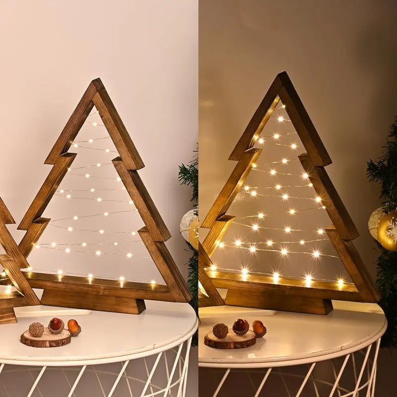 Hjem Juletre-Pynt i Tre