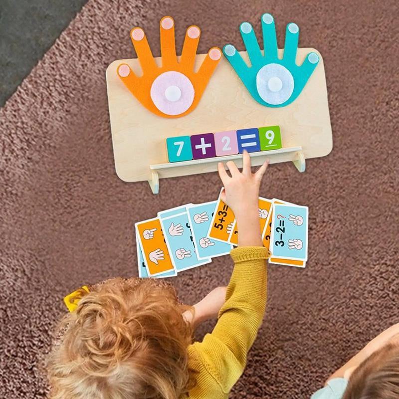 Utdanningsmatematikk-manipulerbare nummerblokker