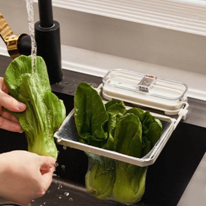 Praktisk kjøkkenvask søppel filter stativ