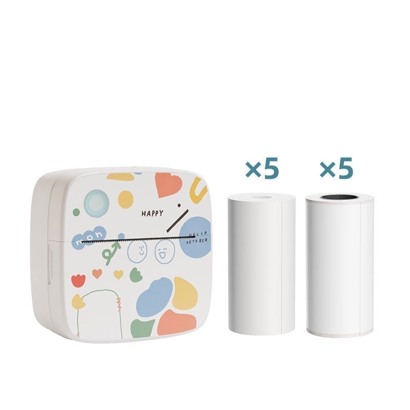 Mini Trådløs Bluetooth-Etikettskriver