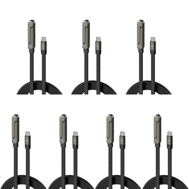 240W hurtigladestativ-datakabel med BendPhone-tilbehør