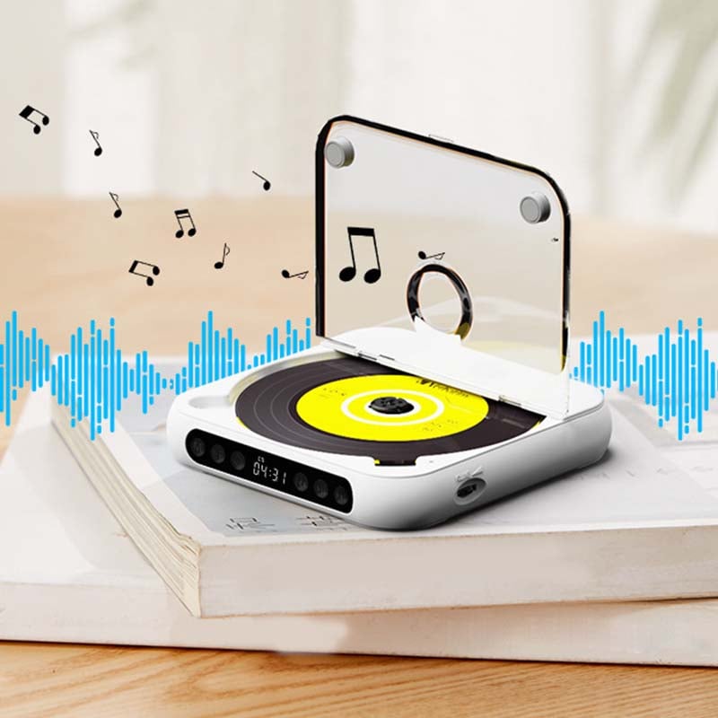 Bærbar Bluetooth-kompatibel CD-spiller