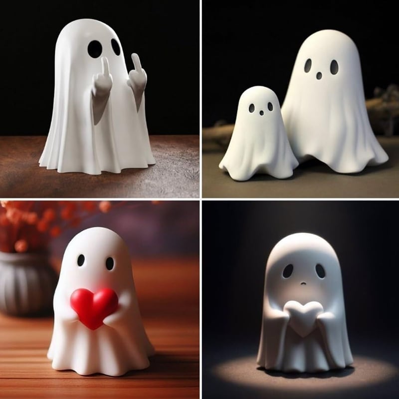 Halloween-Spøkelsesdekorasjoner