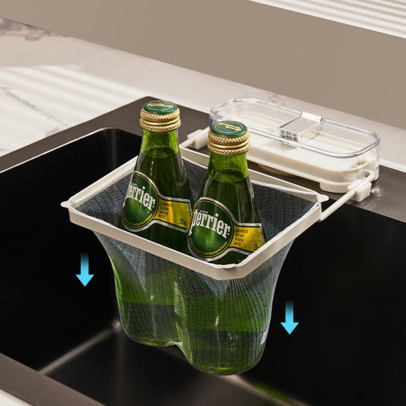 Praktisk kjøkkenvask søppel filter stativ