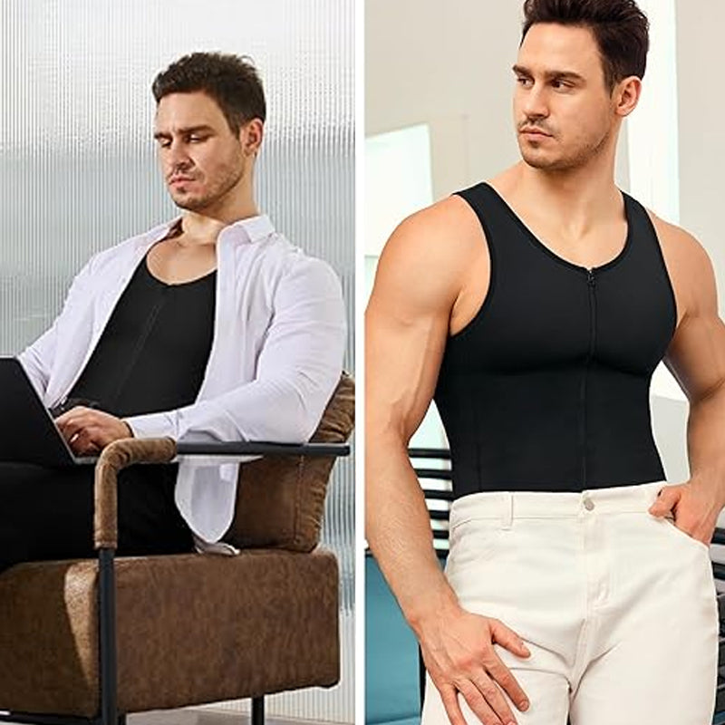 Slankende Neopren Treningsvest for Menn