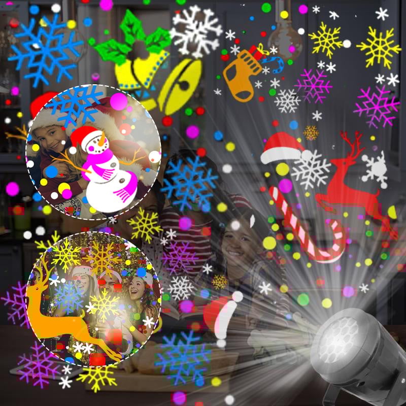 Juleprojeksjons Mønsterlampe