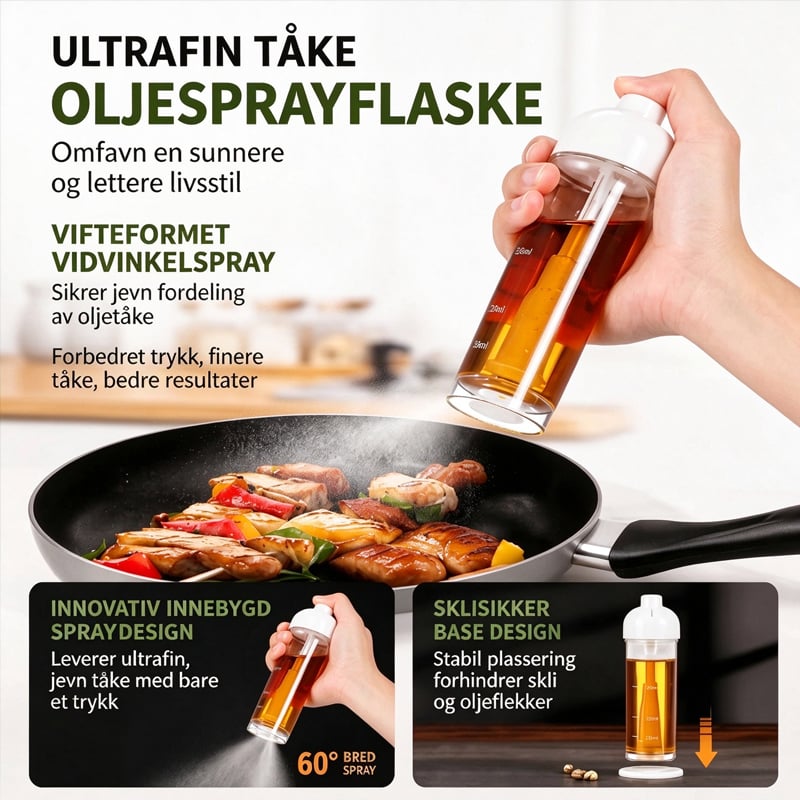 Ultra Fine Cooking Oil Spray Bottle