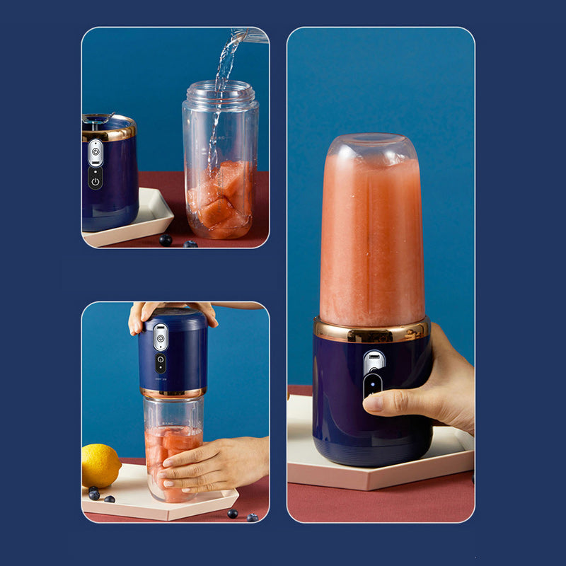 Bærbar oppladbar mini juicer-kopp