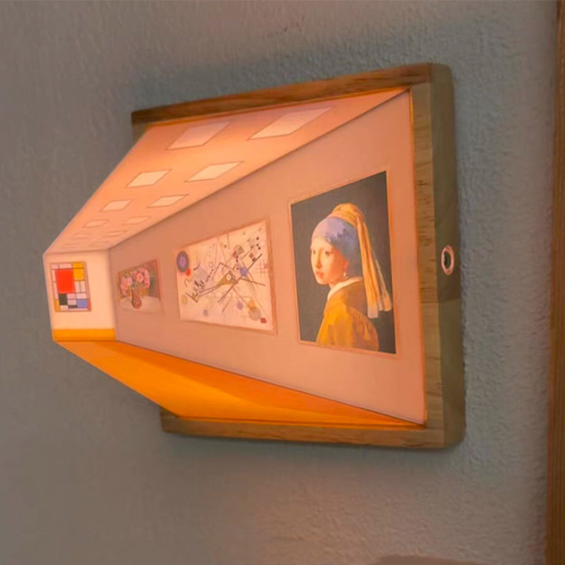 3D Nattlampe med Nakenøye-effekt