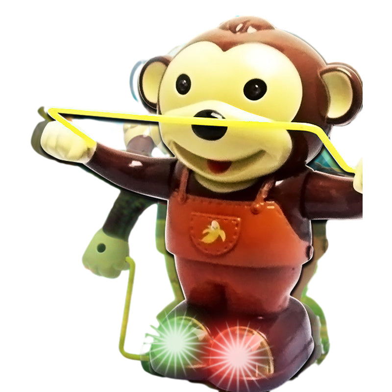 Lyn og musikalsk dansende pingvinleke