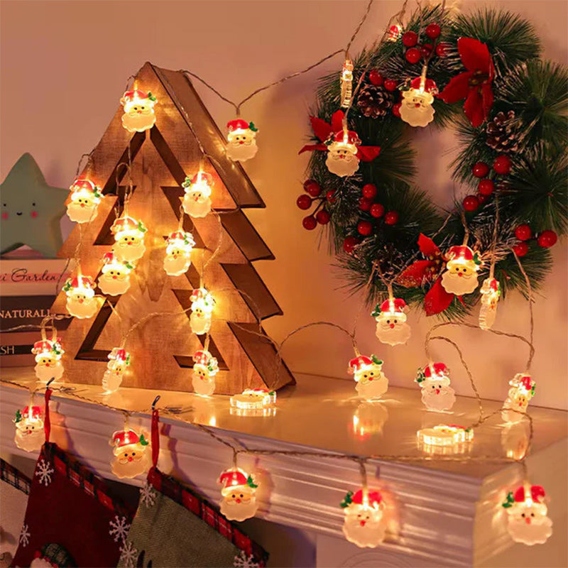 Juledekorasjonslysslynge