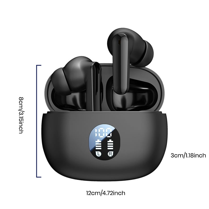 Støyreduserende Bluetooth-Hodesett med Digitalt Display
