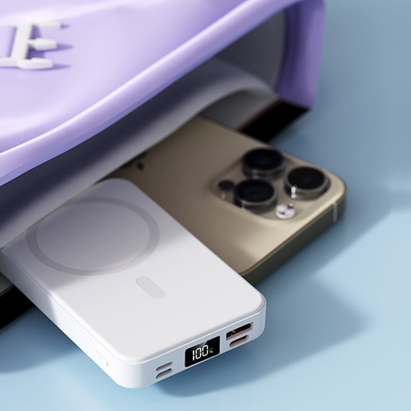 Trådløs Bærbar Magnetisk Powerbank