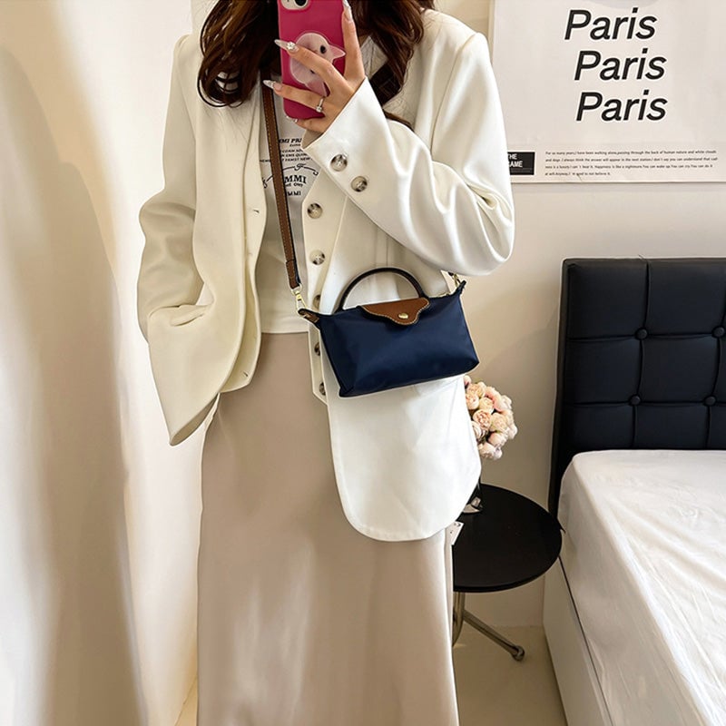 Kvinners mote Colorblock Mini Crossbody Bag