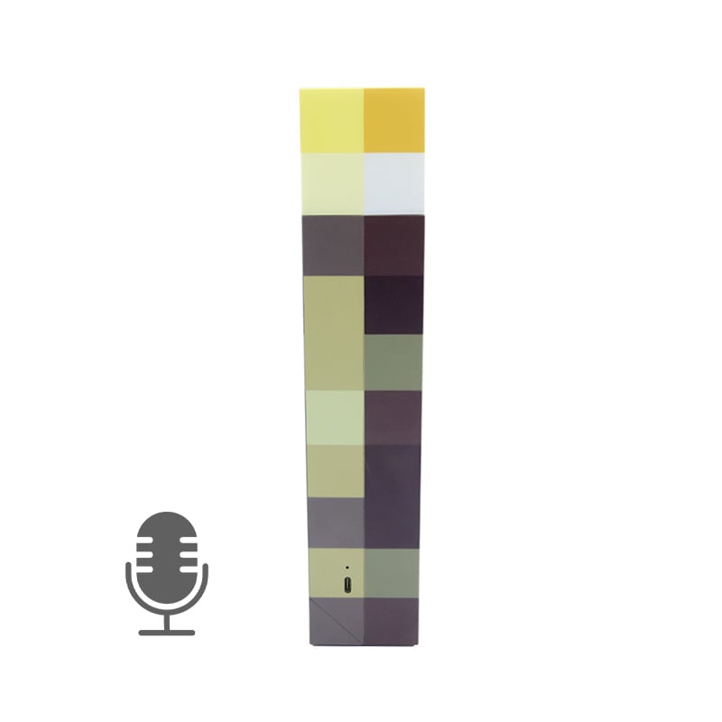 Minecraft Magnetisk Fakkellampe Dekorasjon