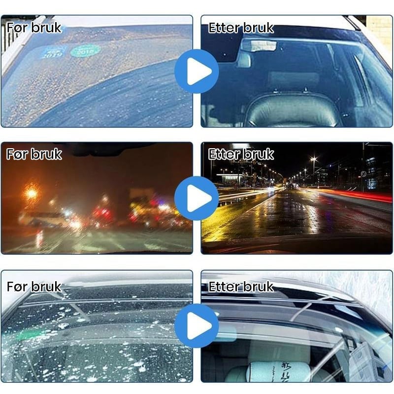 Rengjøringsbørste for Glassfilm
